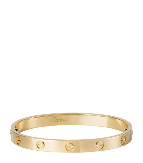 cartier yellow gold love bracelet price|cartier love bracelet 15cm.